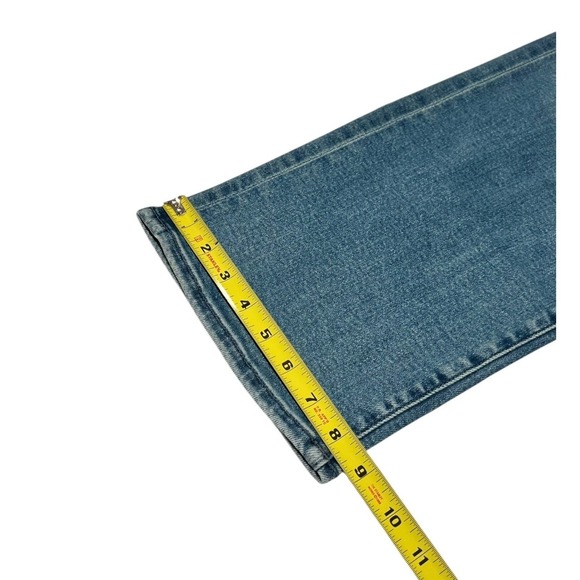 MOTHER The Rambler Zip Flood in Out of the Blue Size 28 NWT - Picture 9 of 16